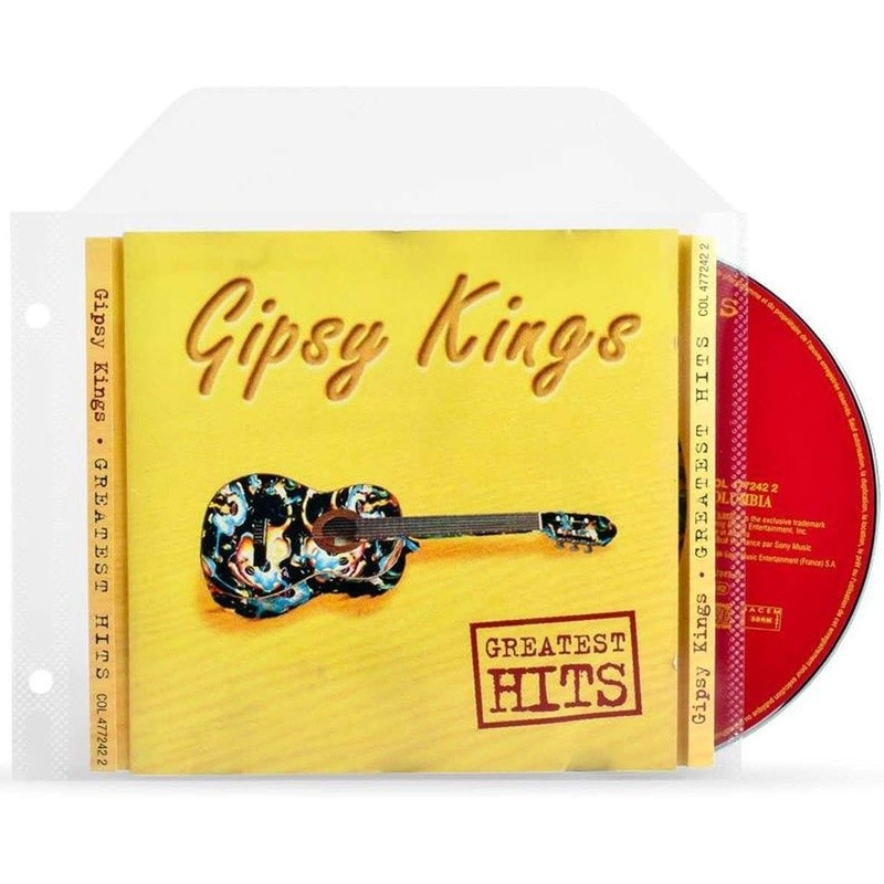 CD Storage Solution 100 Sleeves 2 Binders Polypropylene Dustproof Organizer New