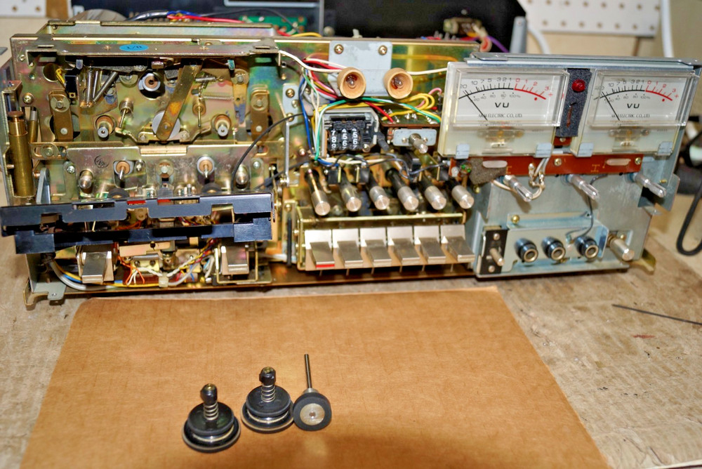 Serviced Working Multi Power Bidirectional Play/Record Akai GXC-730D READ