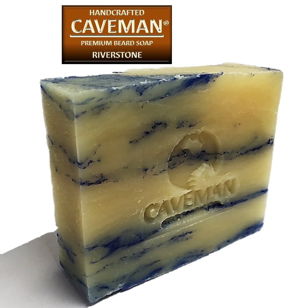 Caveman Original Handcrafted Beard and Body Soap Virgin Patchouli