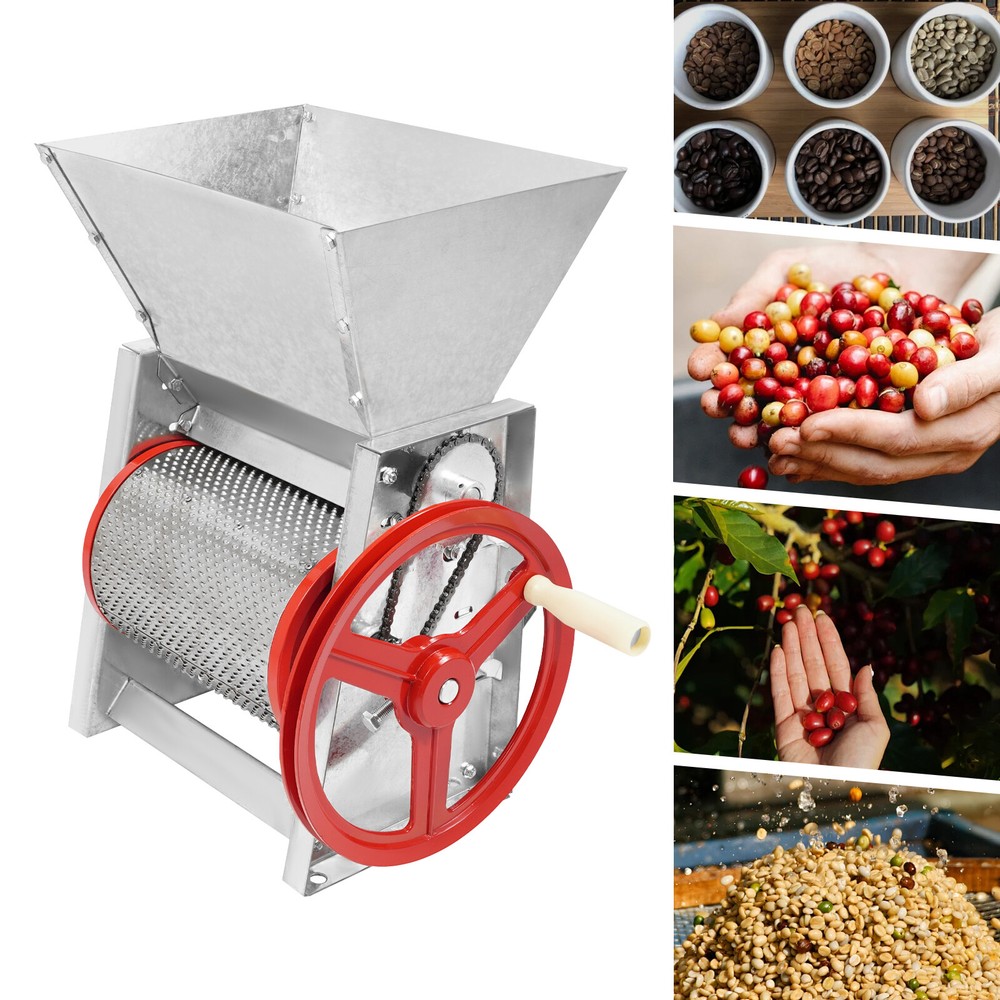 Hand Crank Coffee Beans Peeling Machine Manual Coffee Bean Shelling Machine