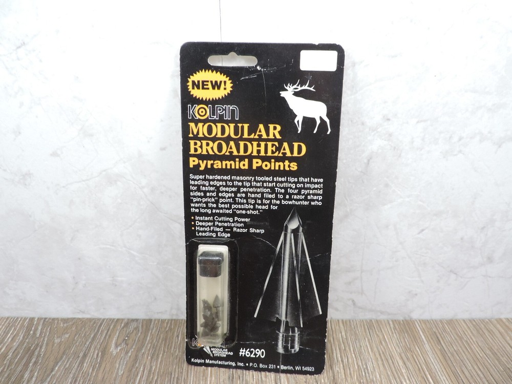 Kolpin Modular Broadhead Pyramid Points #6209