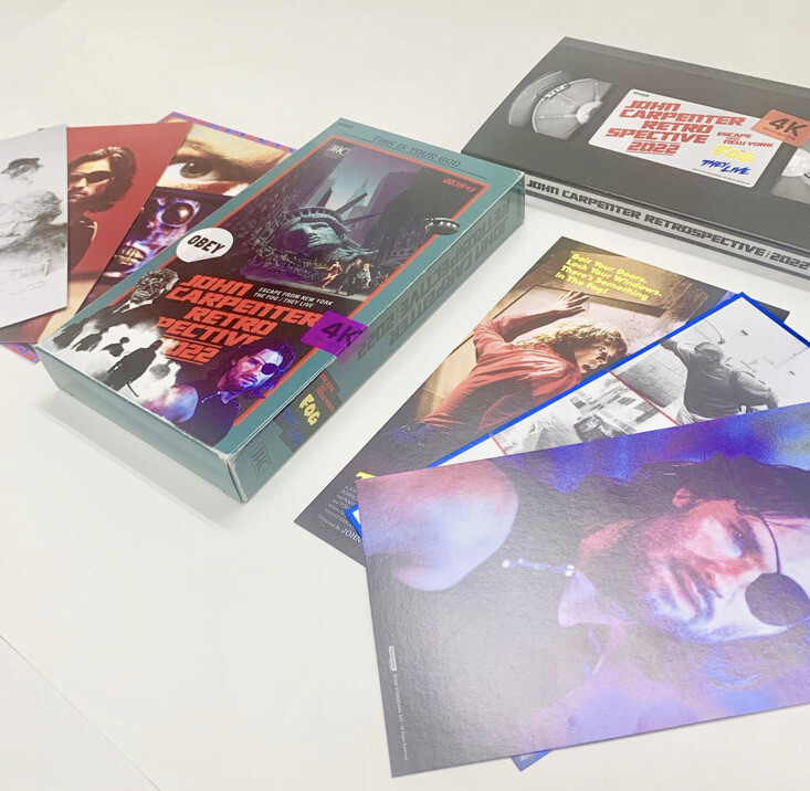 Limited quantity “John Carpenter Retrospective : Movie Program ,Japan, brochure