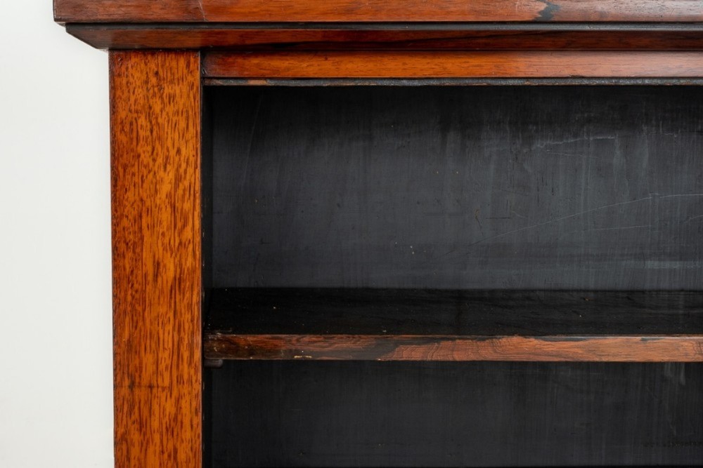 Period Victorian Bookcase Open Front 1860