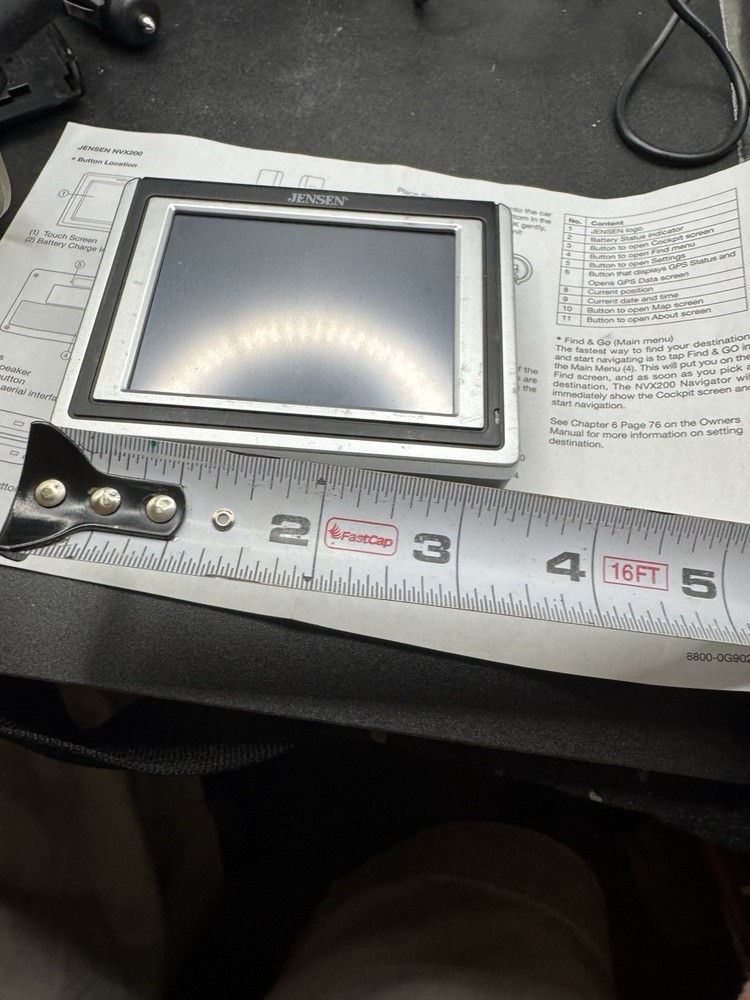 TOUCH&GO NAVIGATEUR AUTOMOBILE PORTABLE