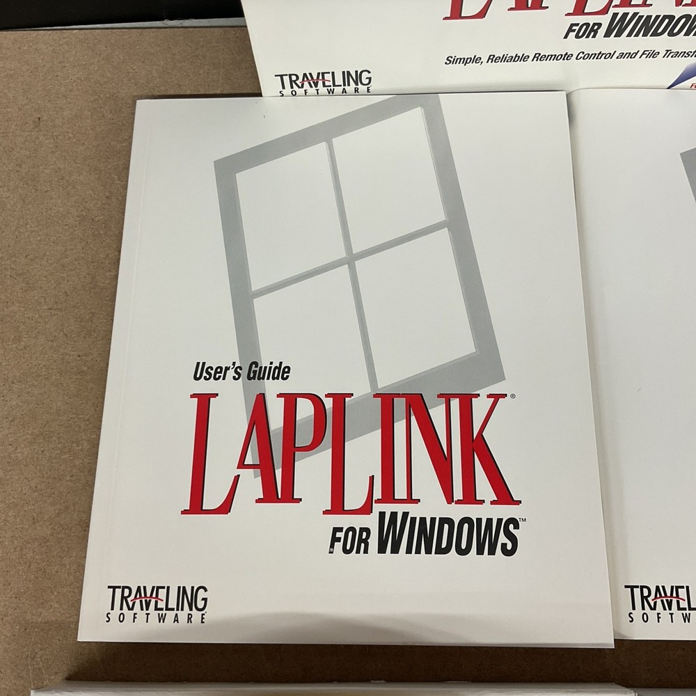 Traveling Software Laplink Version 6.0 For Windows 95 3.1 Vintage Computing