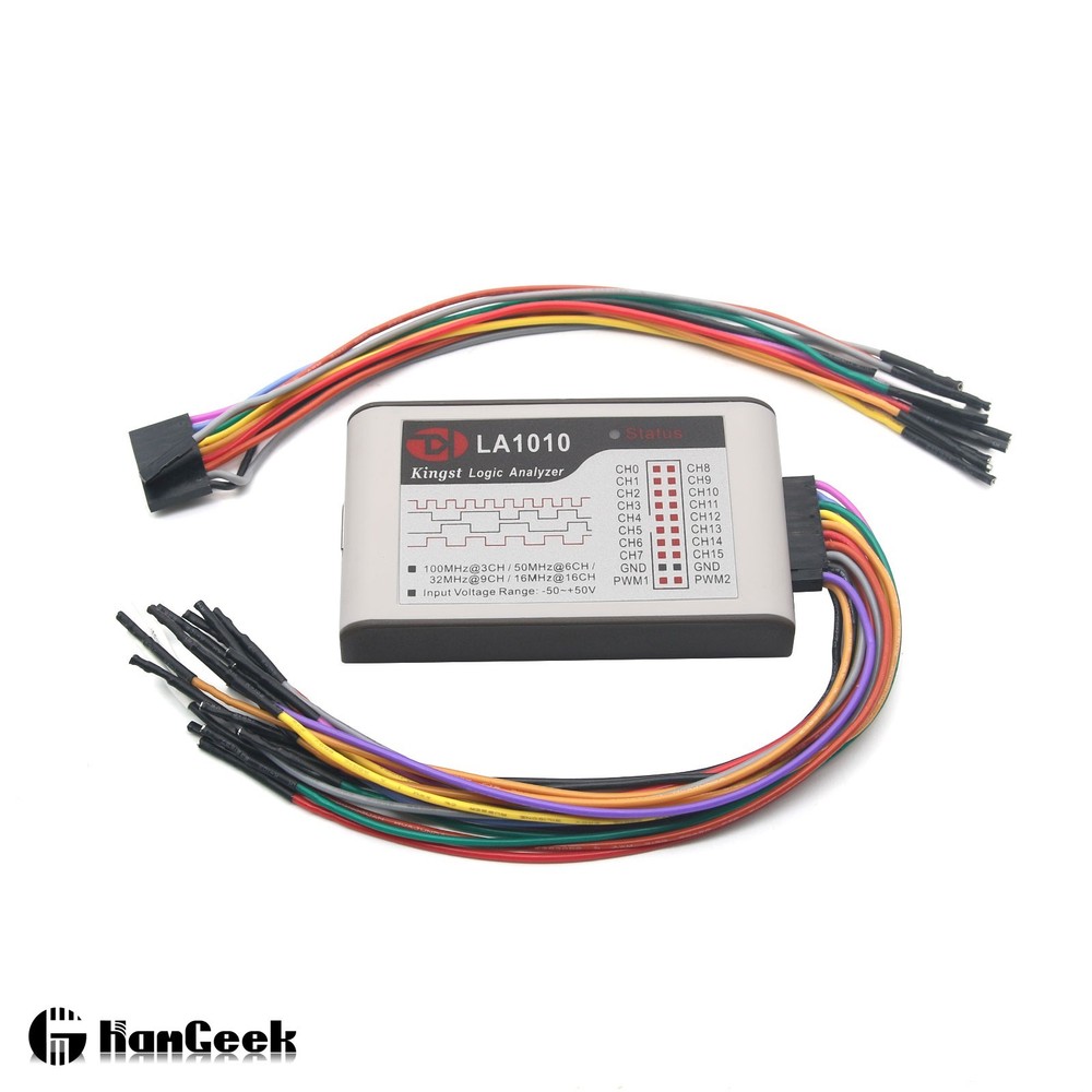 LA1010 Logic Analyzer USB2.0 16M 16CH 10G MCU ARM FPGA DSP Debugging Tools pe66