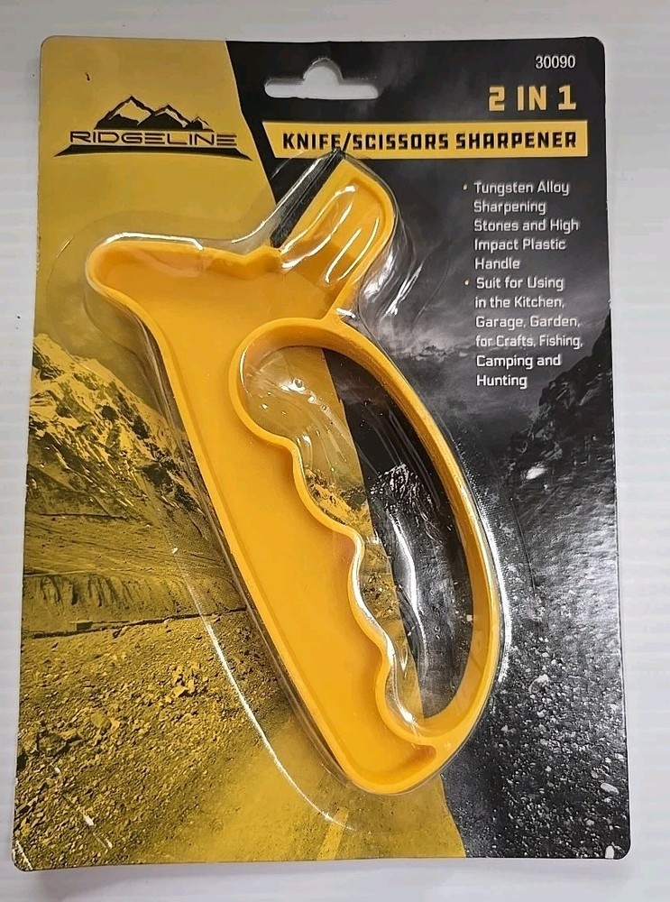 RIDGELINE 2 IN 1 KNIFE/SCISSORS SHARPENER 30090