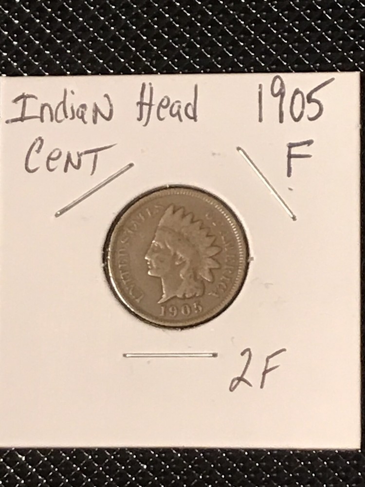 1905 Indian Head Cent F