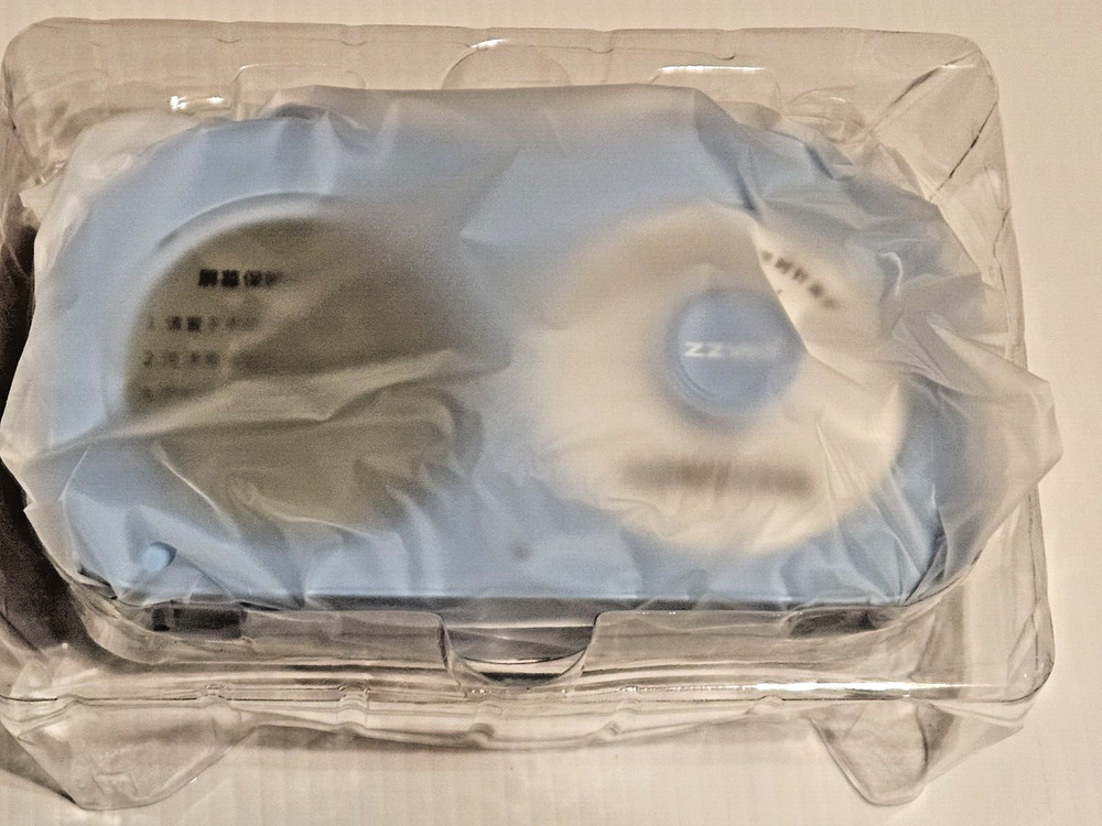ZZWS Double Screen Visual Timer New in Box Blue Adjustable Brightness No Ticking