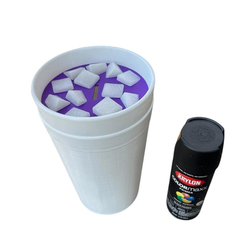 lean double cup piggy bank