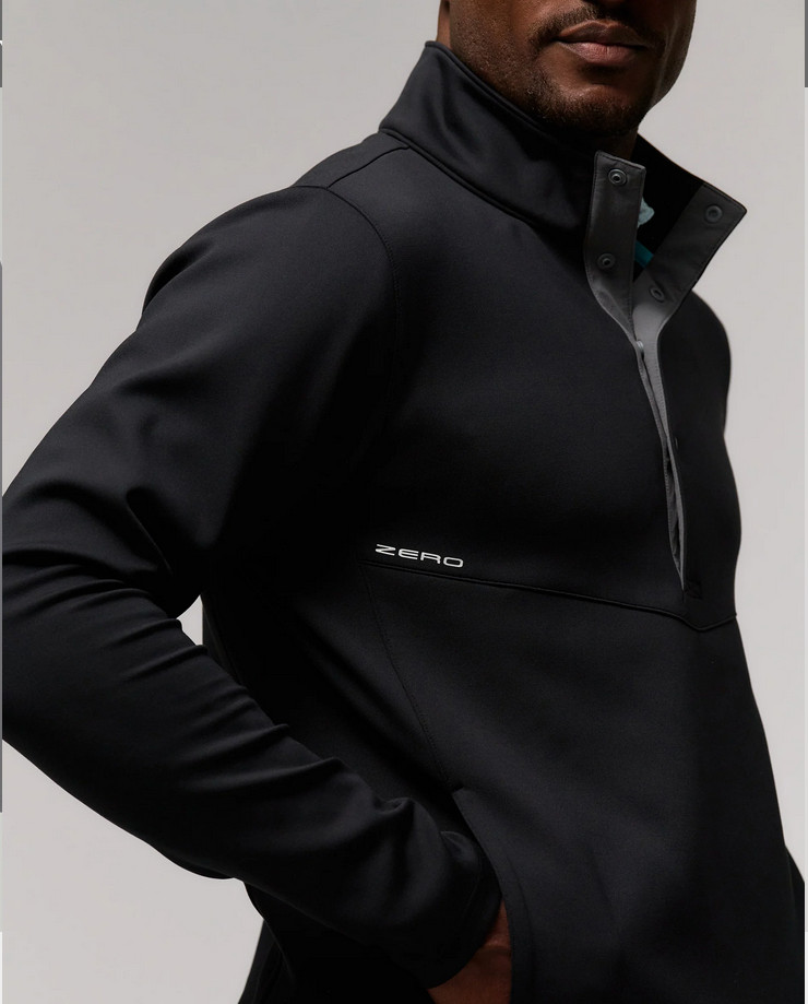 New Zero Restriction Hearns Pullover Black L1171 Pick size