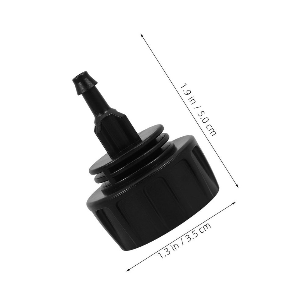 6PCS Drip Irrigation Adapter with 3/4" Quick Connect Female Coupler Hose Fitting