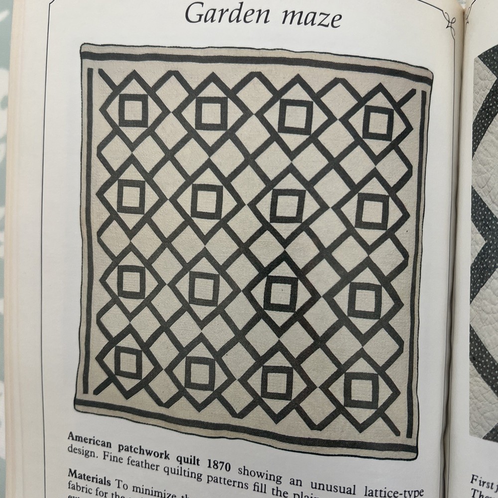 The Pattern Library Quilting and Patchwork Easy Beginner 44 Quilt Block Patterns