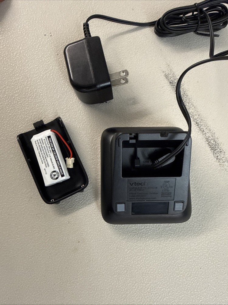 VTech Accessory Cordless Handset, Silver/Black | CS6719-2