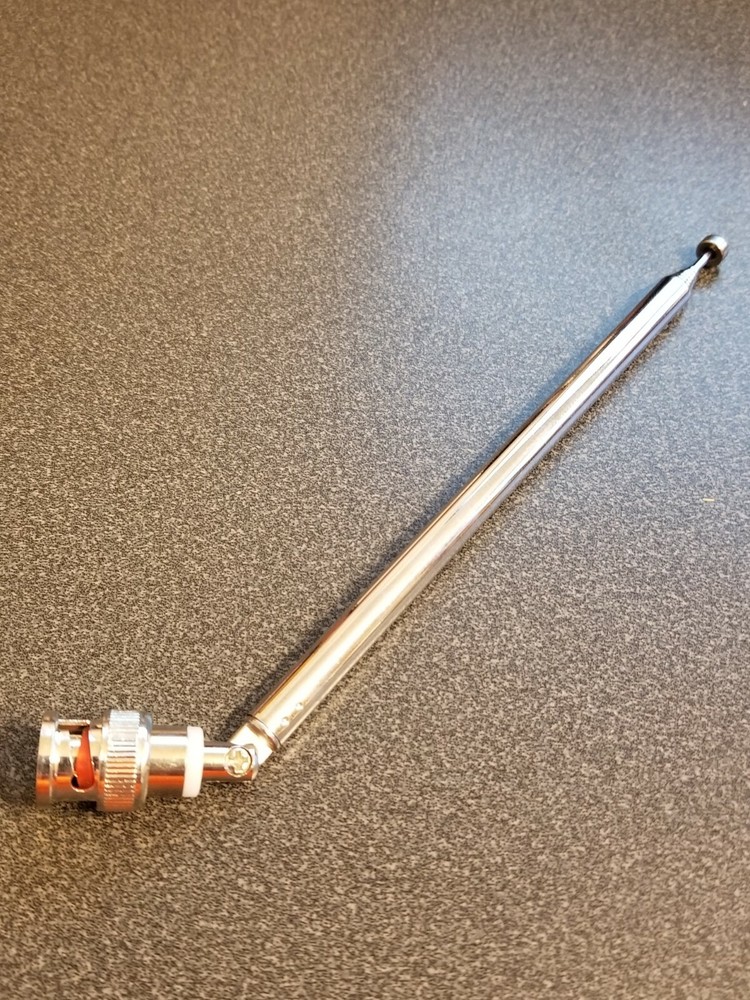 BNC Telescopic Antenna for Any Scanner with BNC Jack