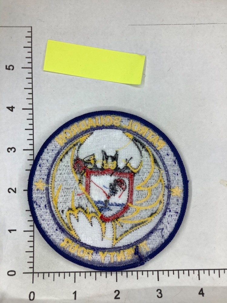U.S NAVY PATRON - 24 SQUADRON PATCH