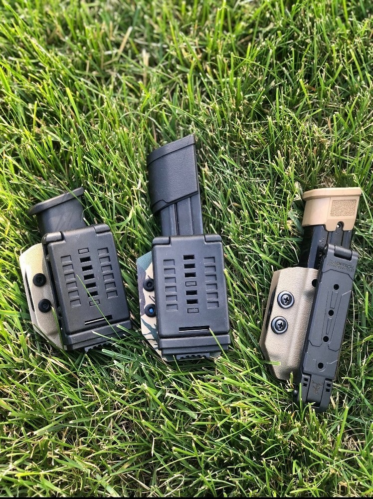 9mm/ 40 S&W Double Stack Magazine Carrier - MRD Adjustable Retention