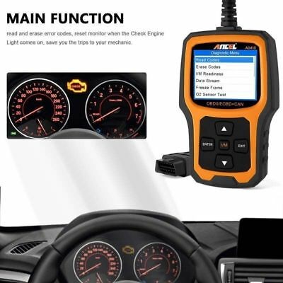 Car OBD2 Diagnostic Scanner Check Engine Light Scan Tool Code Reader Live Data