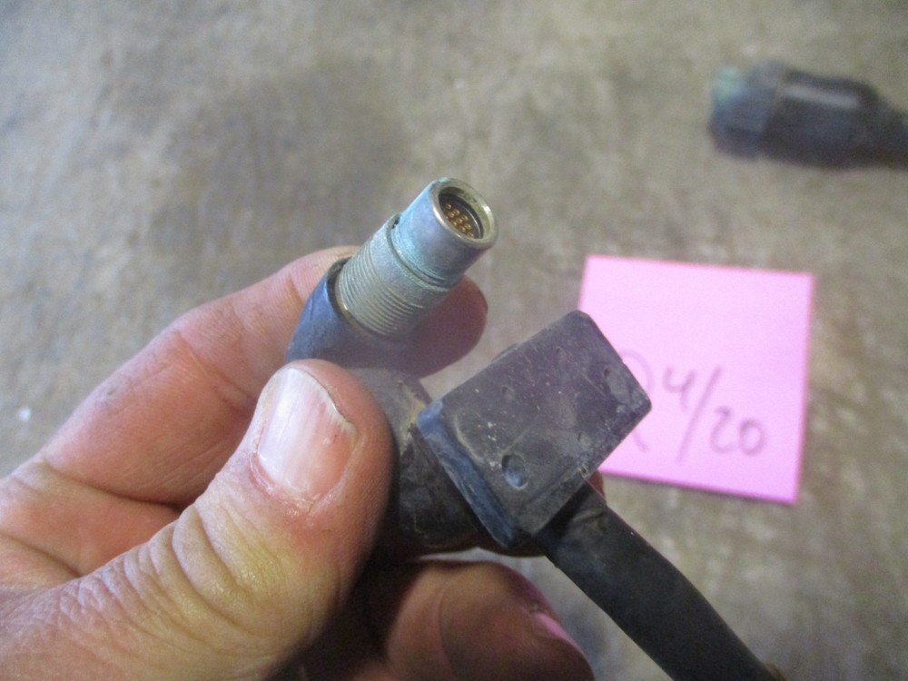 Used 2' Cable, Drivers Vision Enhancer DVE Sensor to Bulkhead, Damaged A3308490
