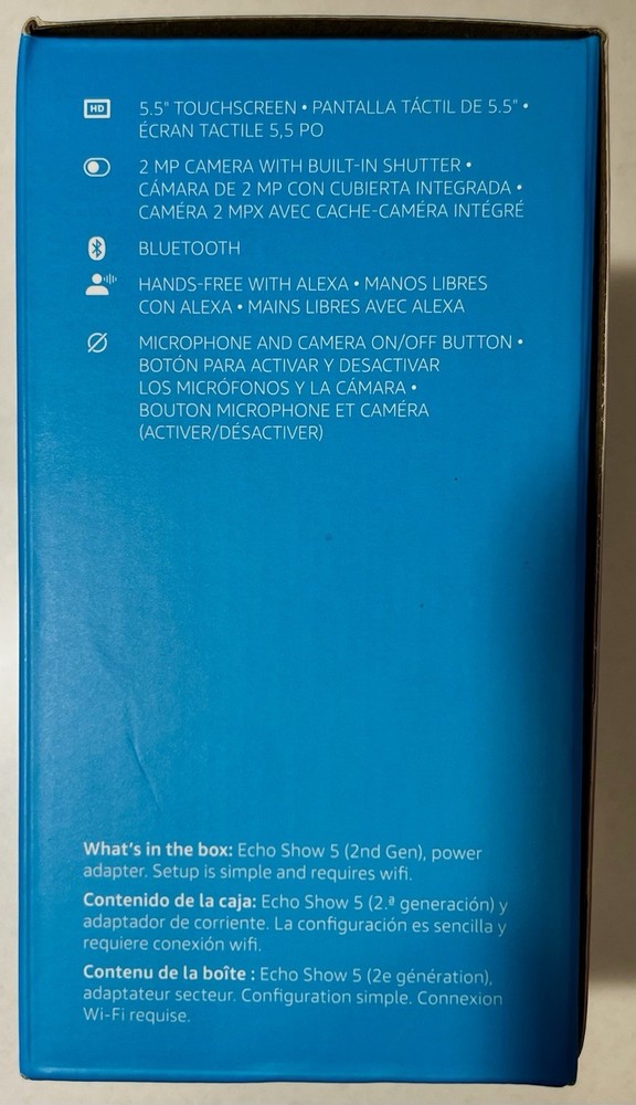 Amazon Echo Show 5 (2nd Gen) Smart Display Speaker