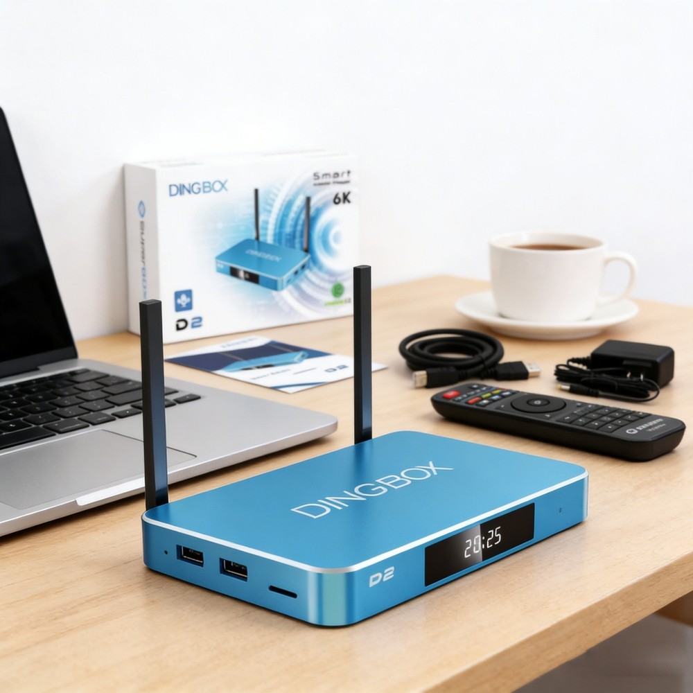 Same Day Shipping Dingbox D2 6K - 24/7 Extended Warranty Android WiFi Box