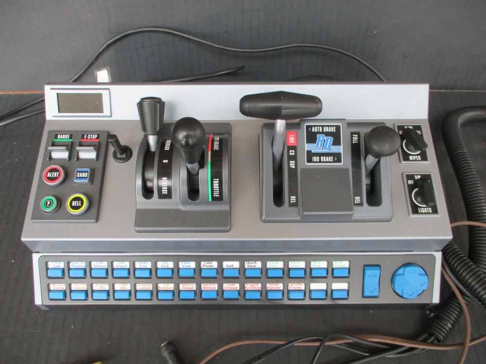 Rail Driver Train Controller w/Train Simulator Desktop Railroad Cab Controller