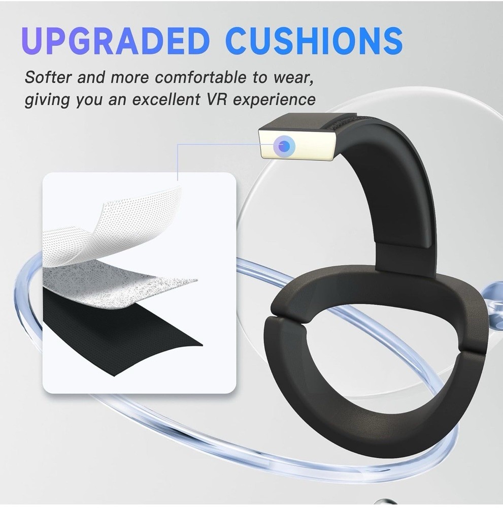 Head Strap Compatible with Meta/Oculus Quest 3 Accessories,