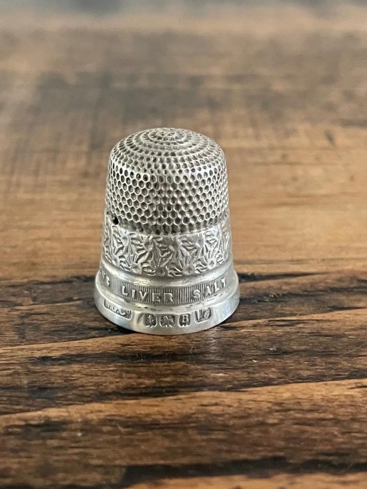 STERLING SILVER THIMBLE Birmingham 1926