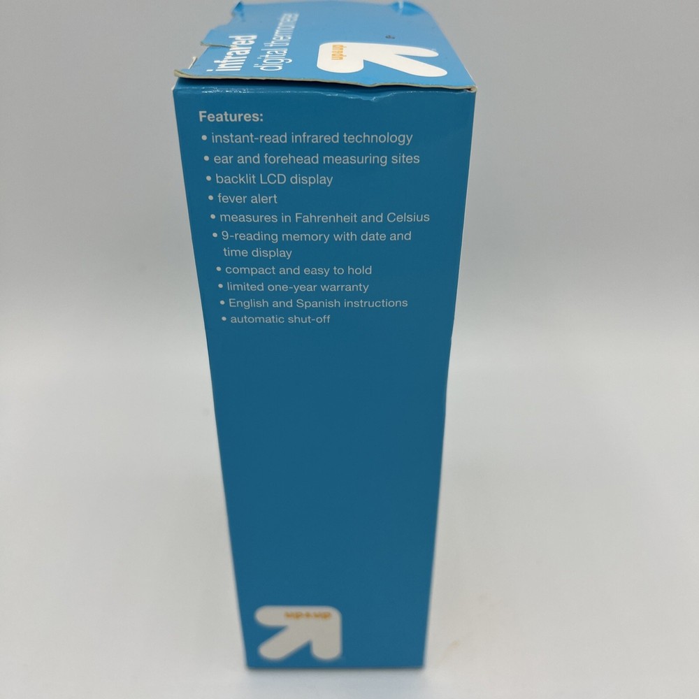 digital infrared forehead and ear thermometer