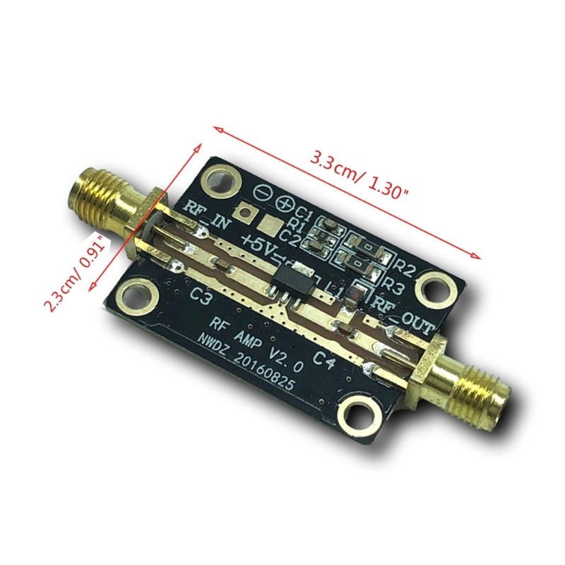 0.6dB Typical Noise Factor Amplifier Module 19dB Typical 23dB P1dB