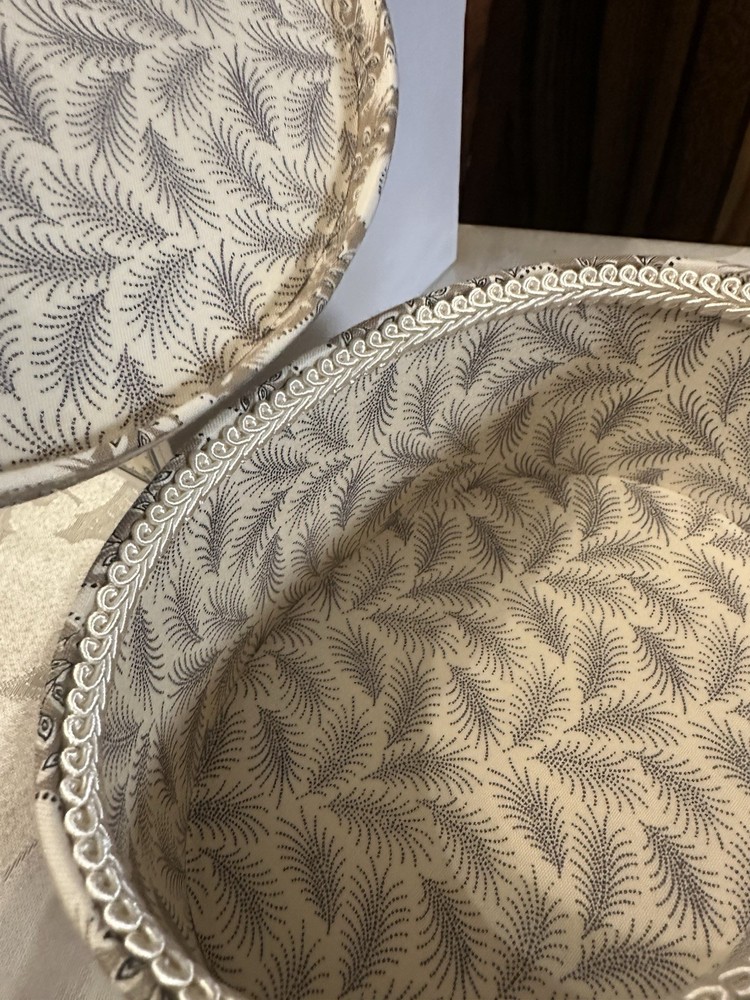 Downton Abbey nesting oval boxes and storage boxes by Quilted Koala