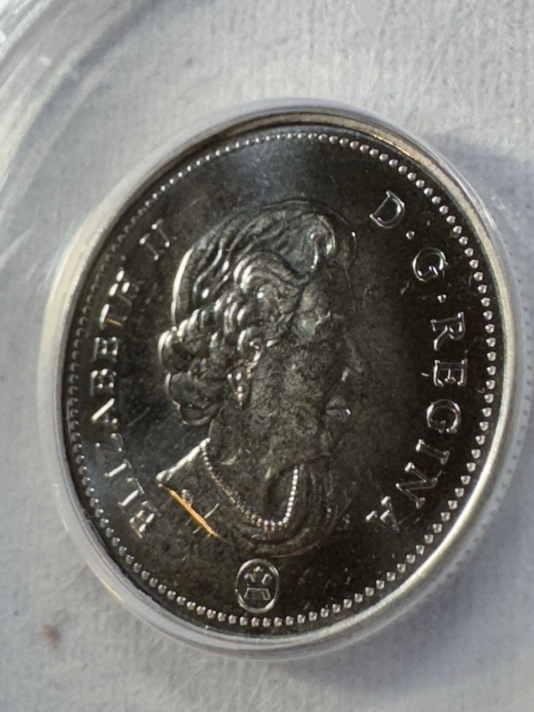 2013 Canada 25 Cents Graded MS 69 by ANACS
