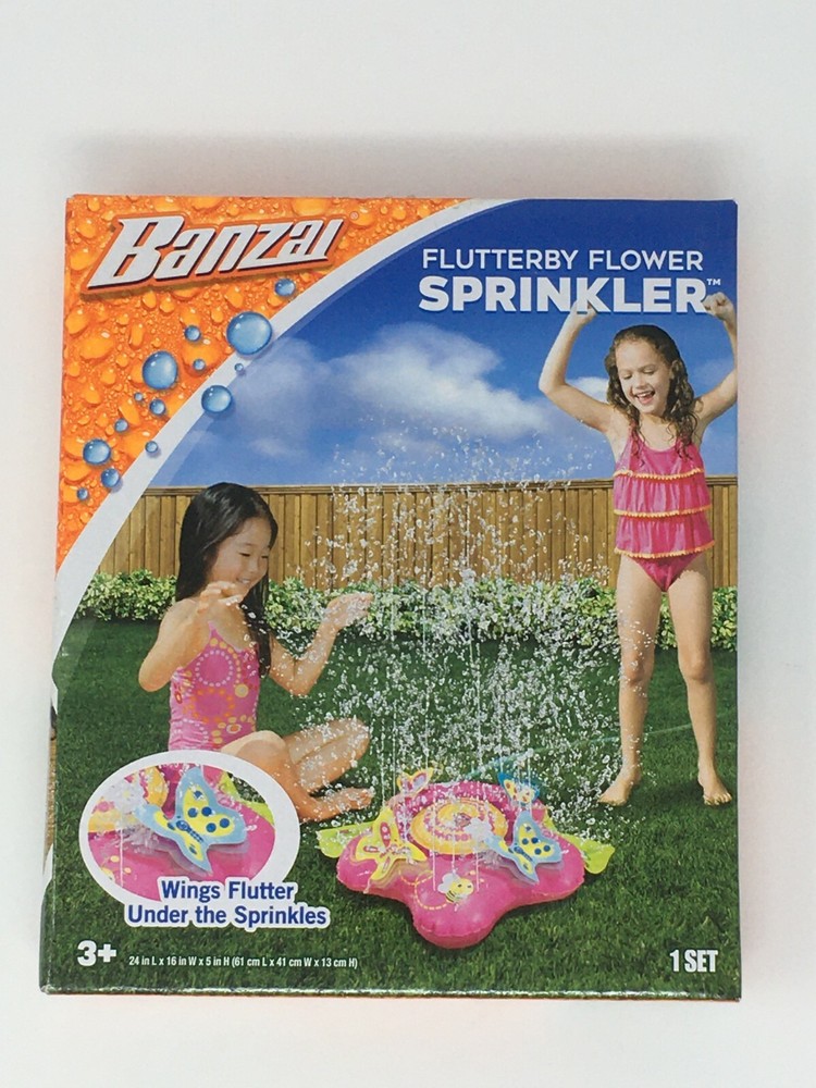 Banzai Flutterby Flower Sprinkler - New