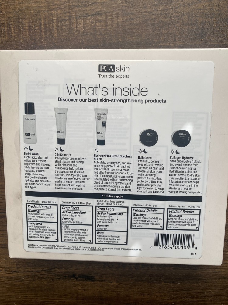PCA SKIN The Post-Procedure Solution 5-Piece Kit Authentic & Sealed