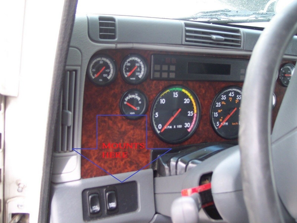 Left Side Lower Dash 2-Opening Switch Panel Freightliner Various Models UP#41978