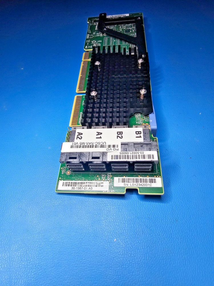 UCSC-RAID-M5 12Gb/s SAS HBA Raid Controller WITH NEW Battery & Cable.