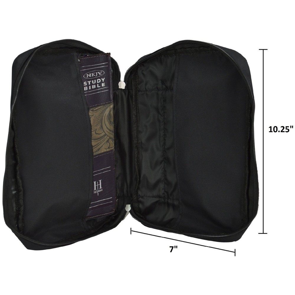 DALIX Bible Cover in Black