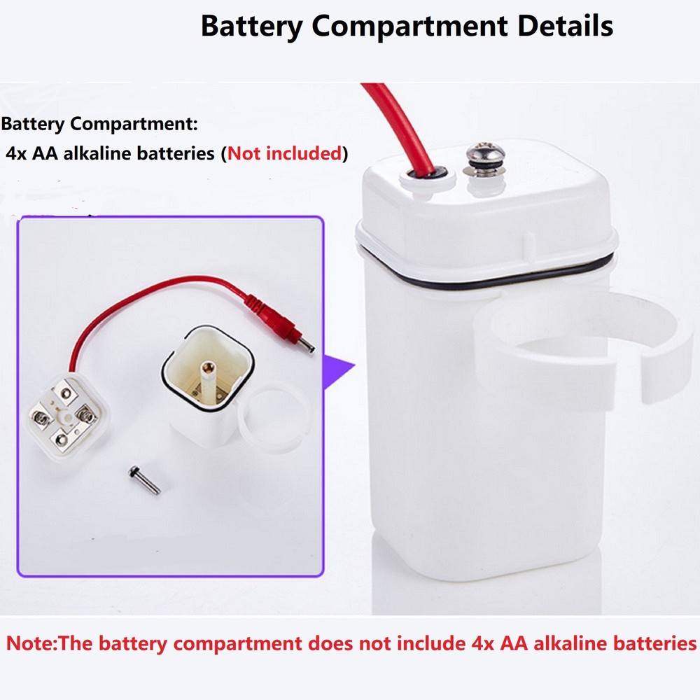 Automatic Ceramic Integrated Standing Urinals Sensor Flusher Flush Valve Kit h