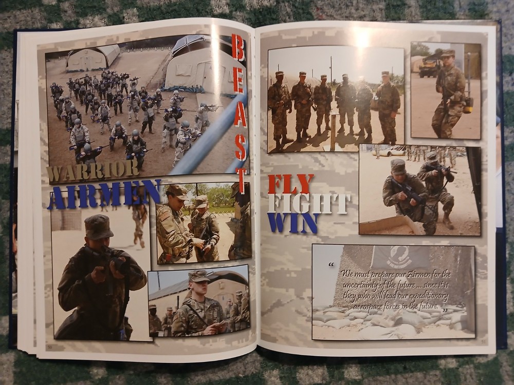 Lackland AFB Yearbook Basic Military Training 321st Training Squadron Flight 491