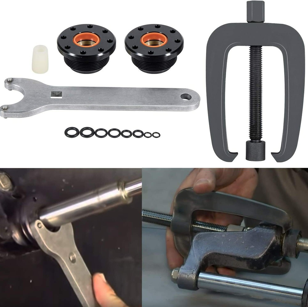 Bracket Puller & HS5157 Hydraulic Steering Cylinder Seal Kit Fit For Seastar