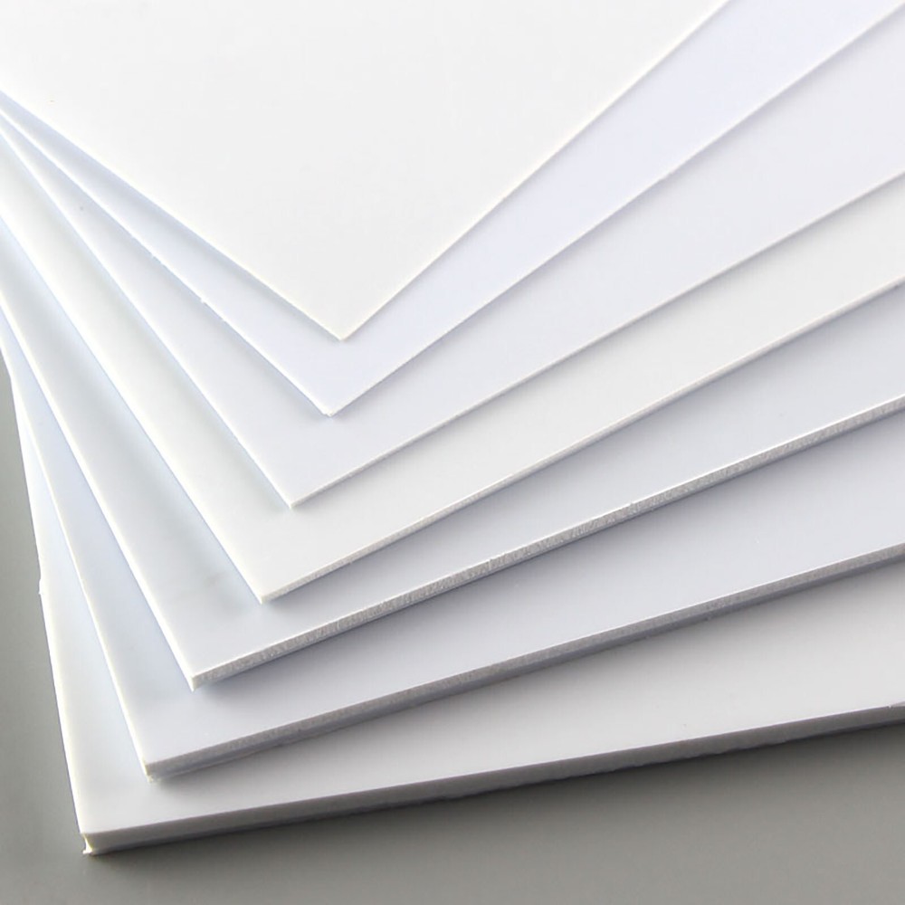 1~4mm Thick White ABS Sheet Acrylonitrile Butadiene Styrene Multi size available