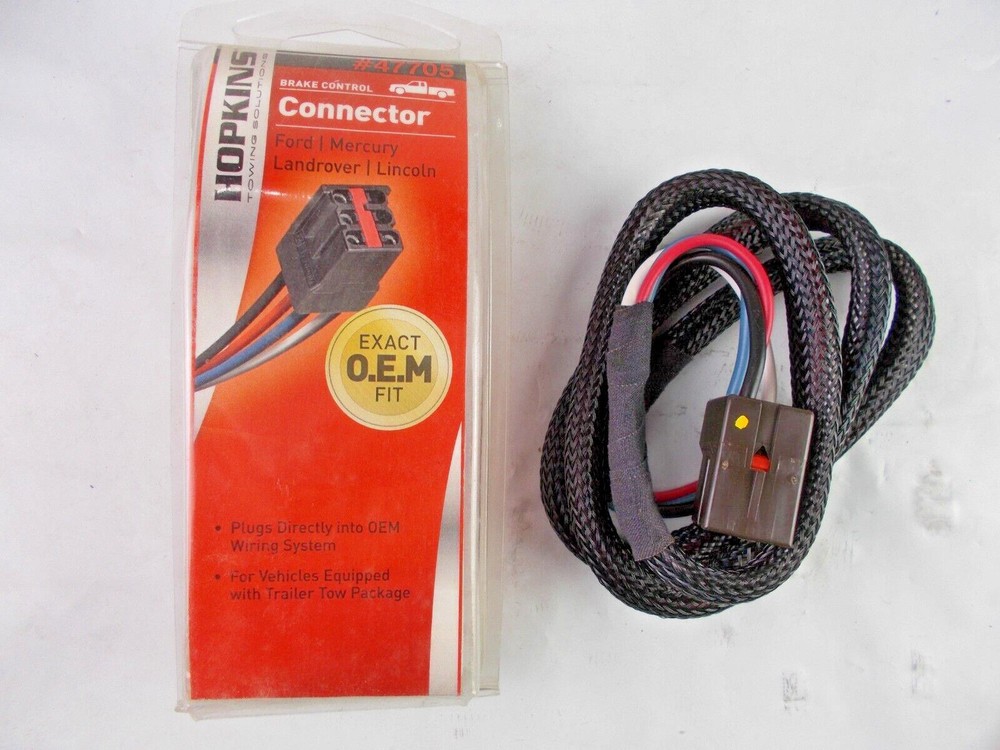 Trailer Brake Control Harness-Quick Install Harness Hopkins 47705
