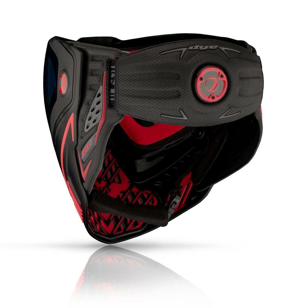Dye i5 Paintball Goggles - Fire 2.0 - Black / Red
