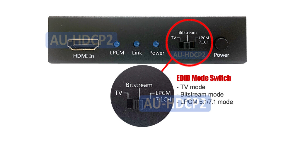 1080P HD LPCM 5.1 7.1 Dolby DTS To Optical Digital Audio Converter Decoder