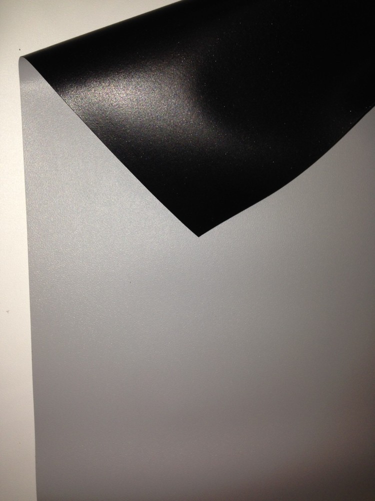 140" Grey Projector, "STRETCHABLE" Projection Screen Material 72" X 136" .8 ga