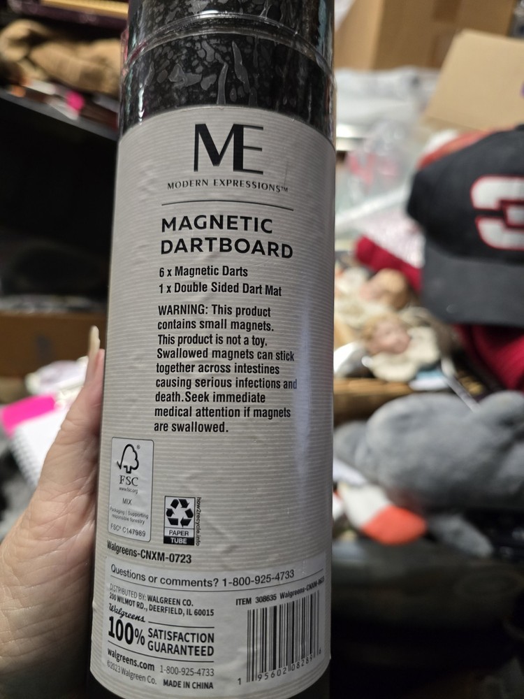 Modern Expressions Magnetic Dartboard