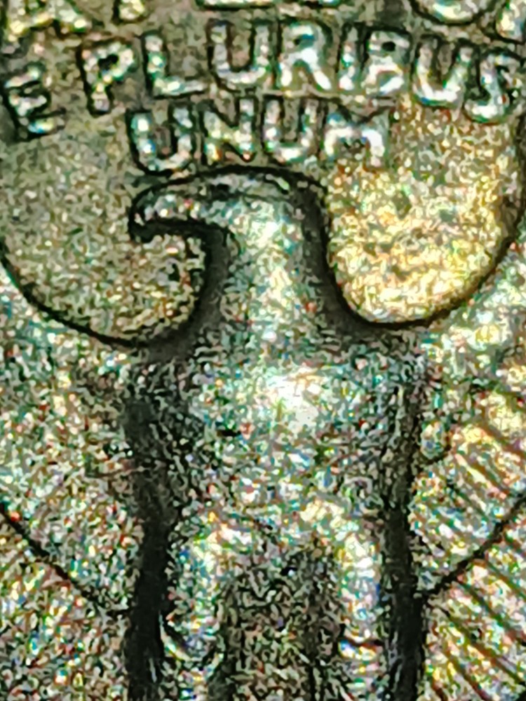 1988 RARE D MINT QUARTER WITH DIE ERRORS, IN PRECISE CONDITION +ECT