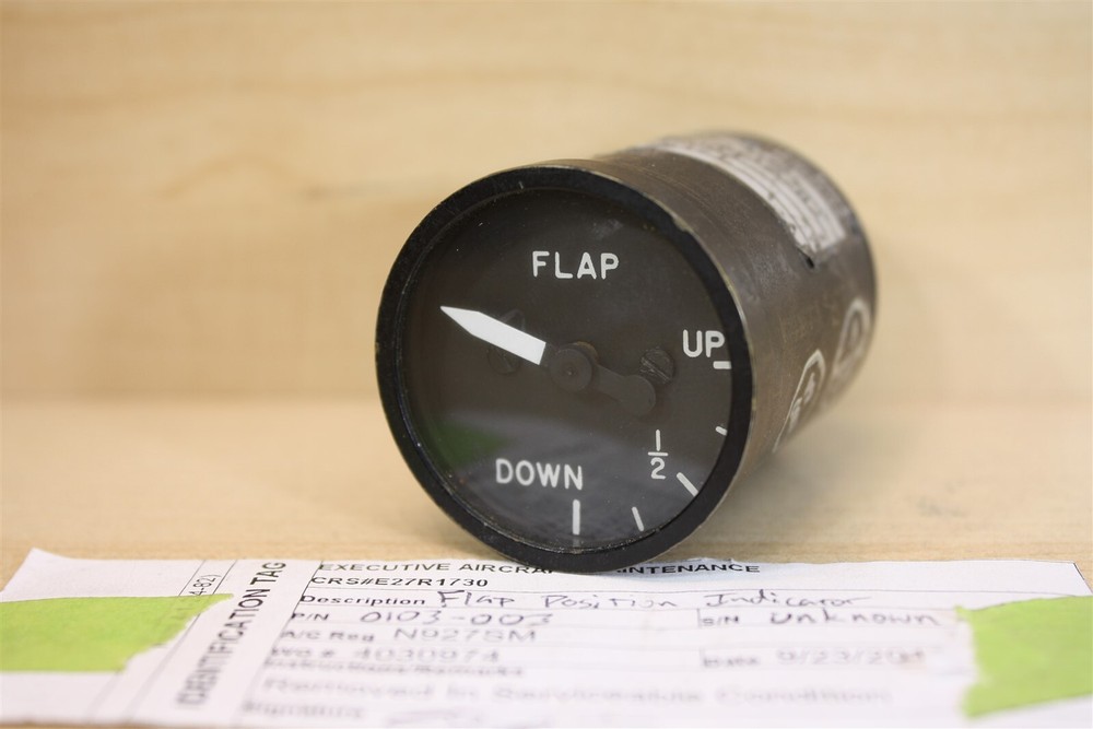 B&D Instruments 0103-003 Flap Pos Indicator 850623-1 (1.5")