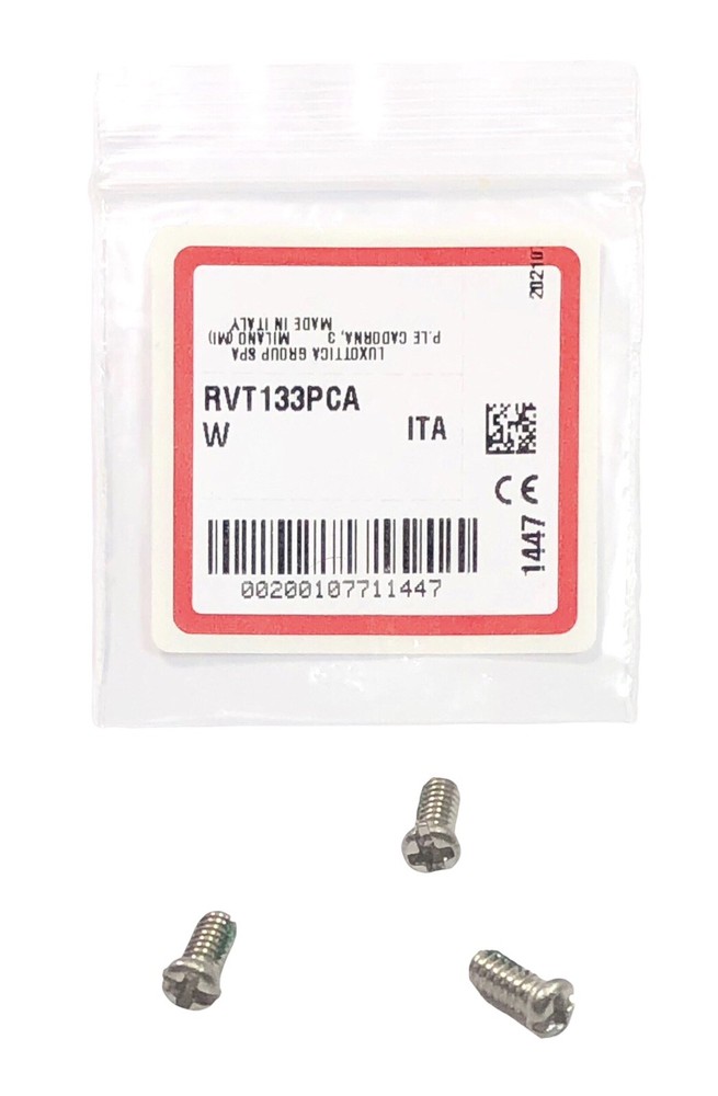 Ray Ban RB8416 RX8416 Silver Replacement Hold Lenses ring Screw genuine