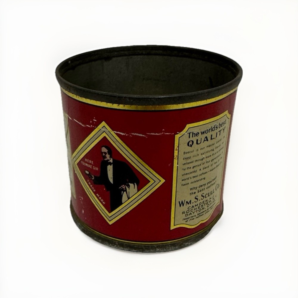 Boscul Vintage Coffee Tin Can